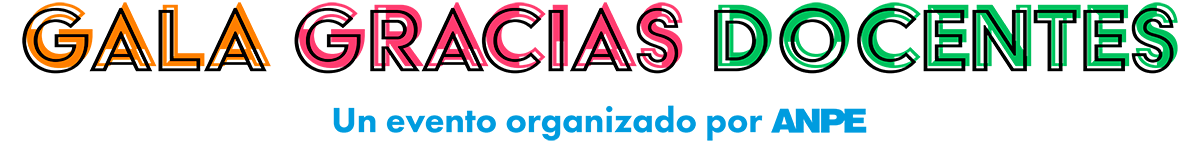 Gala Gracias Docentes - Logotipo alargado